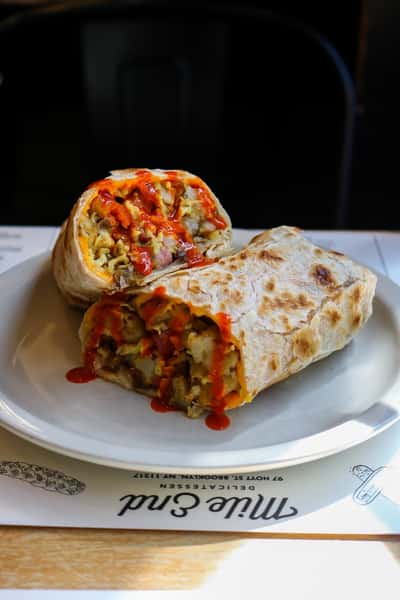 Smoked Meat Hash Burrito