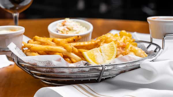 Cod Fish 'N' Chips & Gulf Shrimp