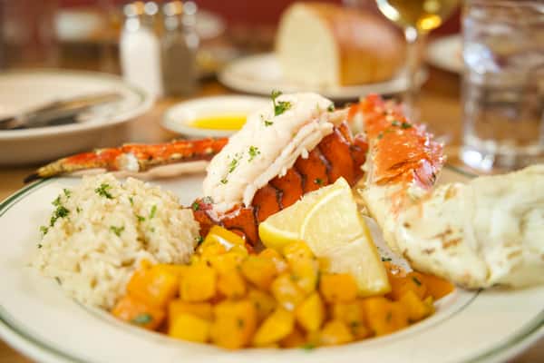 Alaska King Crab & South African Cold-Water Lobster Combo