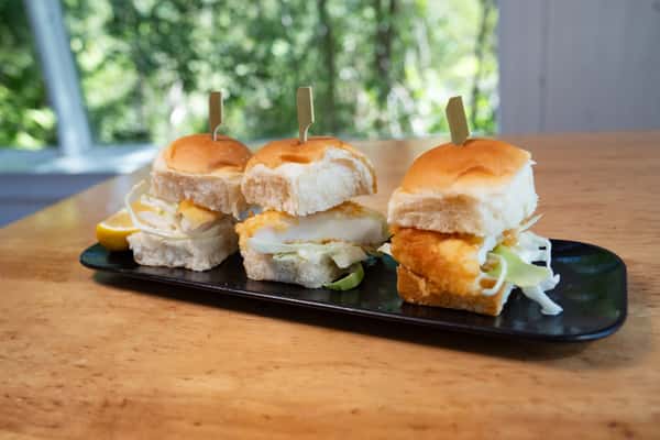 Calamari Steak Sliders