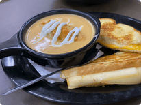 Grilled Chz & B. Bisque