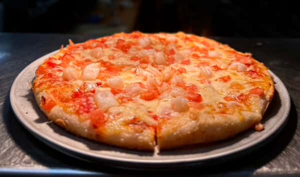 Shrimp Scampi Pizza