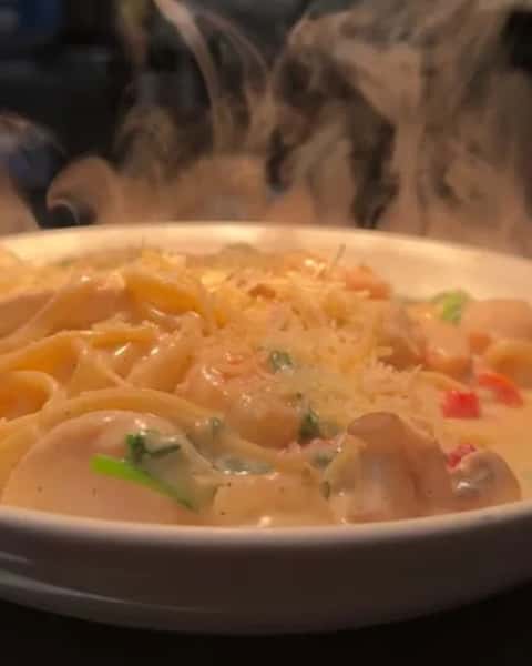 Seafood Alfredo