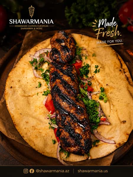 Adana Kebab Wrap