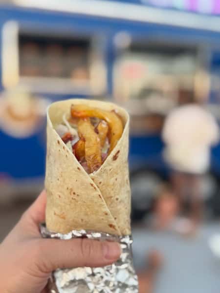 shawarma wrap