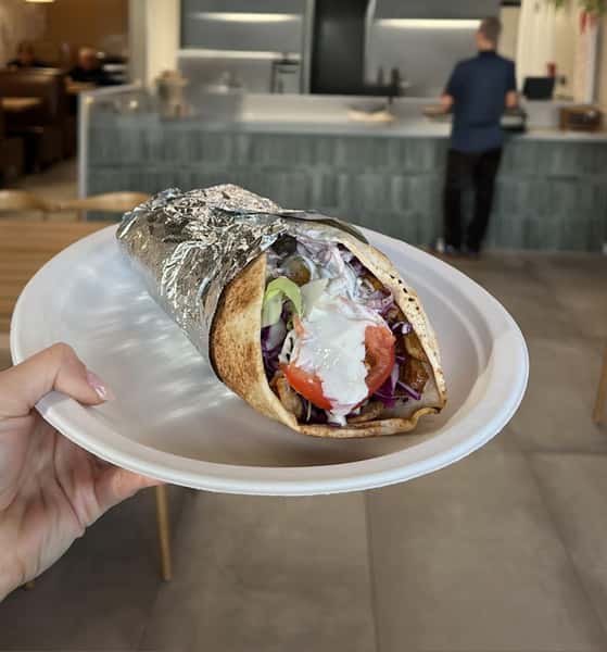 Lamb Shawarma Wrap