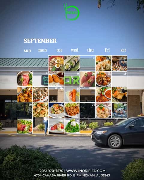 September is almost over, and somehow, it feels like we’re taking more than just memories of another month with us.
Here’s to more moments like these at NORI Thai & Sushi. 🤍
📍 4704 Cahaba River Rd, Birmingham, AL 35243 📞 (205) 970-7570
📲 Order online today at www.inorified.com and save 10%.