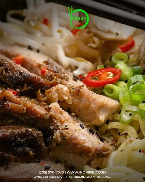 Good food, refreshing drinks, and even better company — there’s always a reason to meet at NORI. 💚

📲 Order online today at www.inorified.com and save 10%.
📞 (205) 970-7570 | 🌐 www.inorified.com
📍 4704 Cahaba River Rd, Birmingham, AL 35243

#NORI #NORIBham #BirminghamEats #BirminghamFoodie #DateNightBirmingham #BirminghamRestaurants