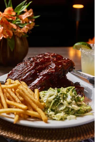 Amazing ribs with sides