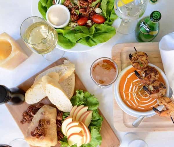Table of amazing and delicious food