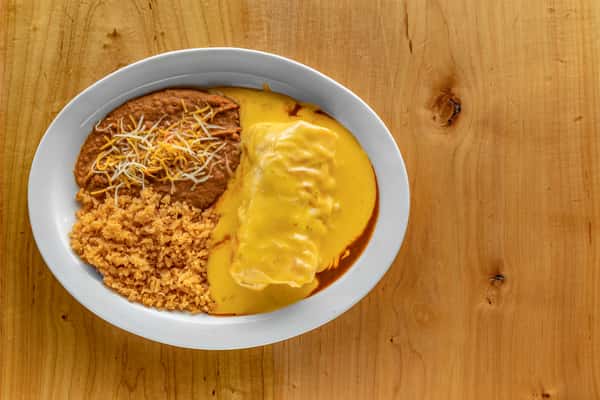 Wet Burrito Food Tacos el Cunado Cascade Mexican Restaurant in