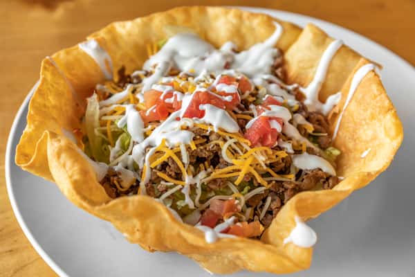 Taco Salad L10 Lunch Specials Tacos el Cunado Cascade Mexican