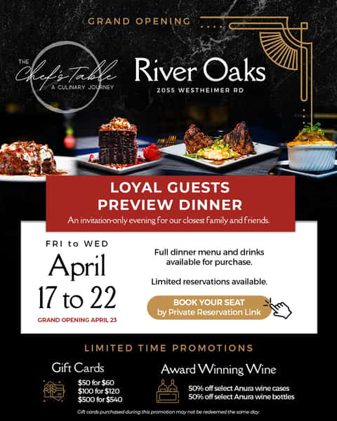 April 17-22 River Oaks Opening