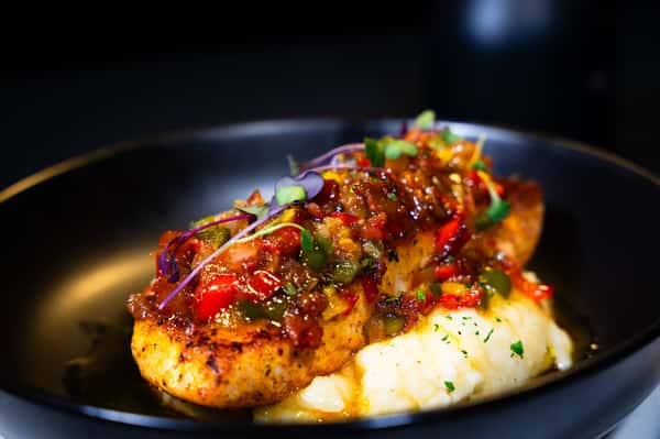 Hot Honey Bacon Chutney Salmon