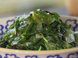 Sauteed Baby Spinach