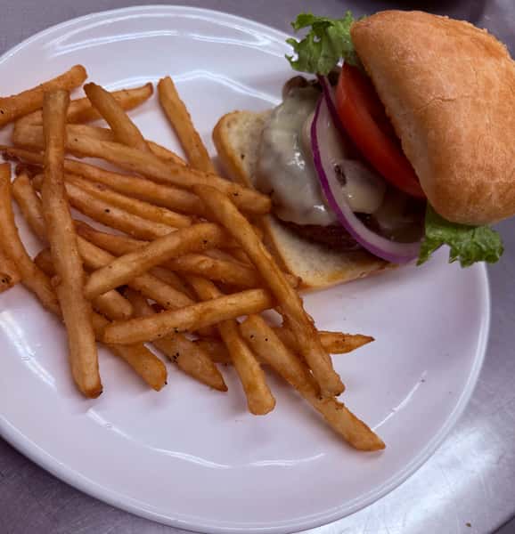 Mushroom Swiss Burger