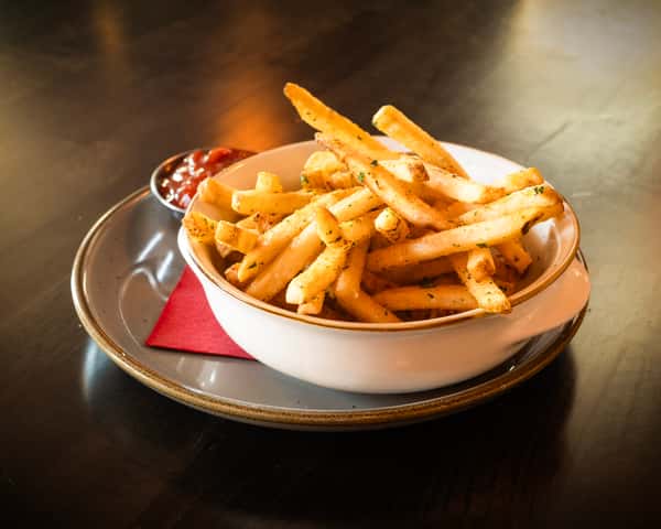 Crispy Fries + Rosemary & Sea Salt