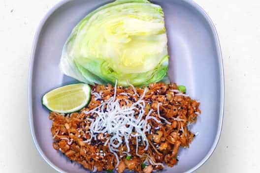 Chicken Lettuce Wrap