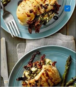 stuffed chicken