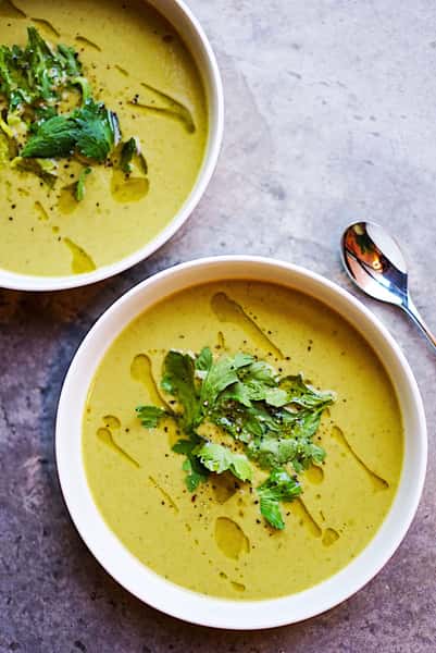 bowls of soup