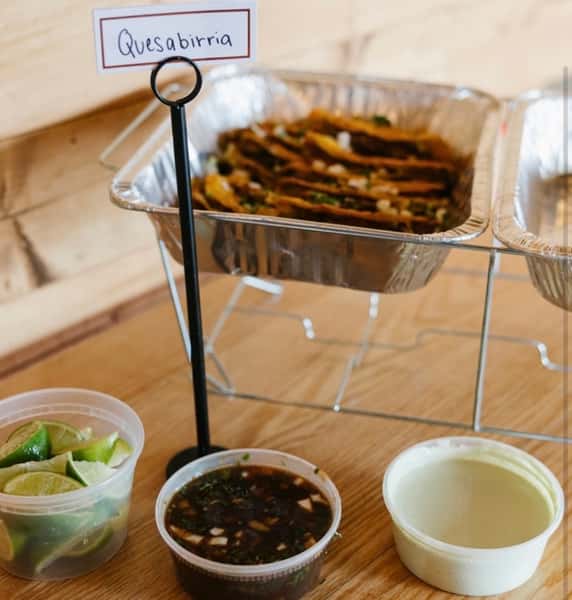 Quesabirria Taco Bar feeds 5-8 people