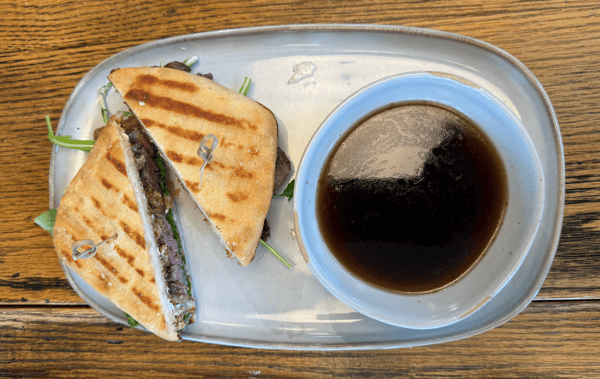 French Dip Steak Sandwich