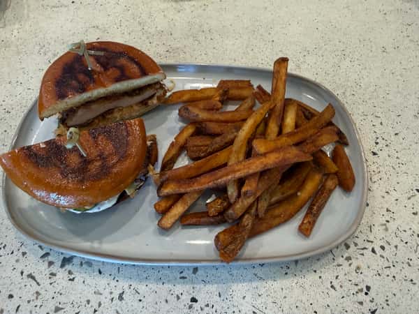 Korean Fried Chicken Sandwich