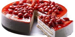 WILD STRAWBERRY CHEESECAKE