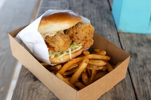Fried Grouper Sandwich