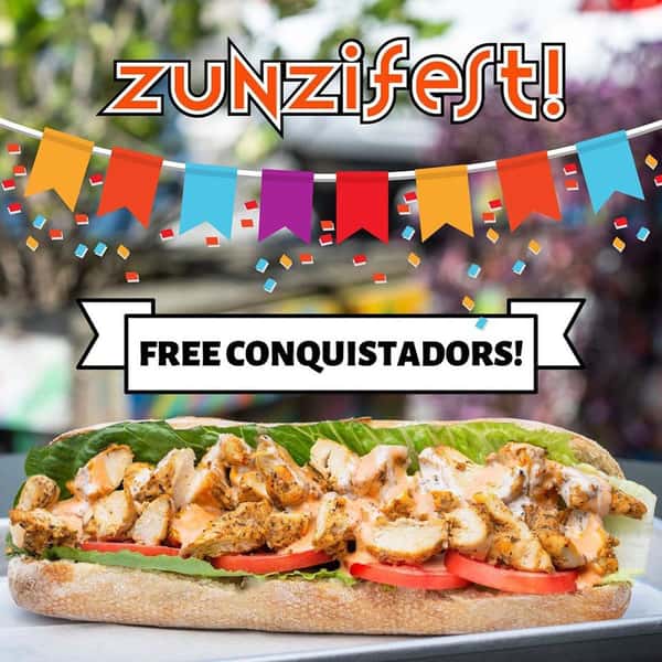 Free Conquistadors at Zunzifest!