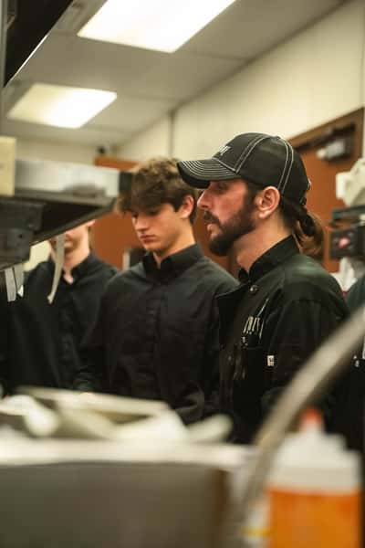 Executive Chef Michael on expo