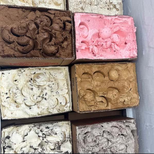Boxes of our Ice Cream