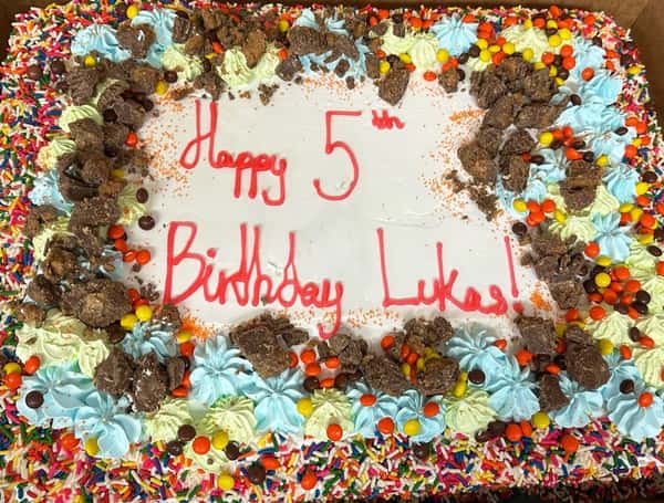 Happy Birthday Sheet Cake