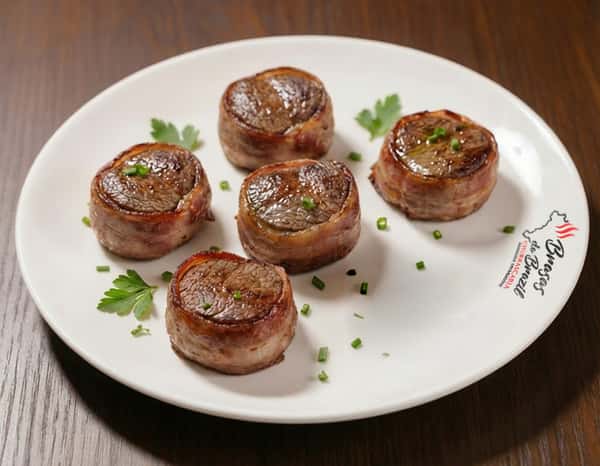 (SM) Steak Wrapped Bacon
