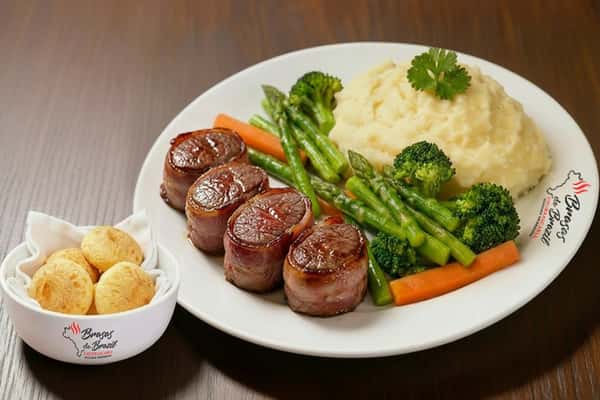Steak Wrapped Bacon