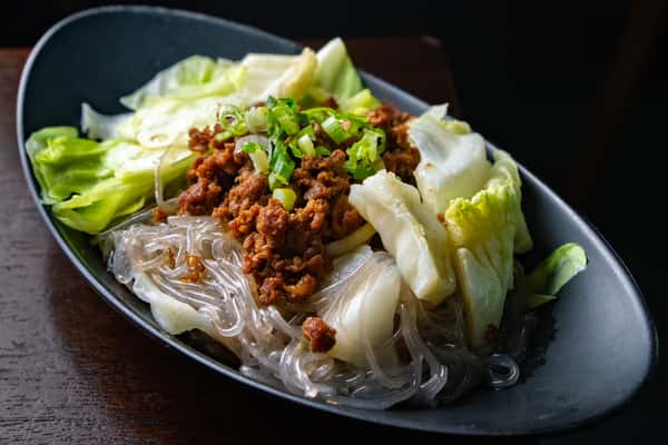 Minced Pork Glass Noodles (肉末拌米粉）