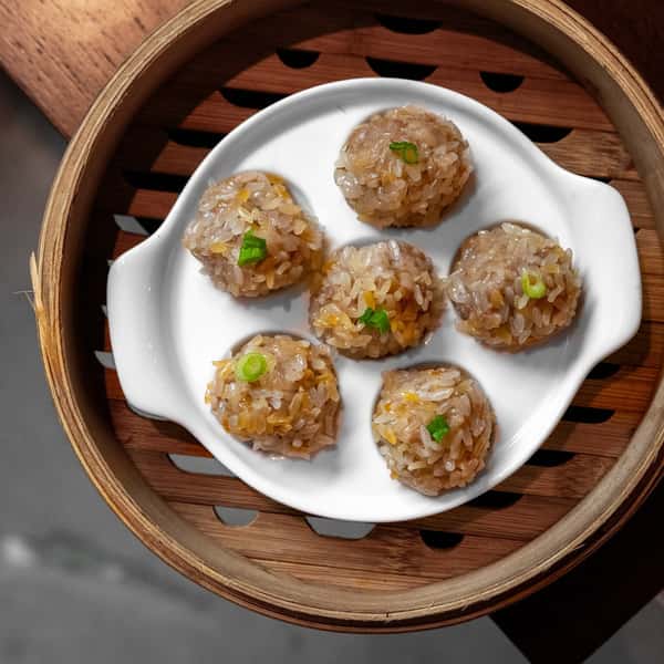 Have you tried our “Salina” Meat Ball? It’s a delicious bite of pork meat ball and water chestnut wrapped in sweet rice. Be sure to try some the next time you’re here! 😋