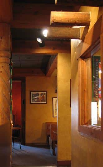 Interior decoration of the restaurant