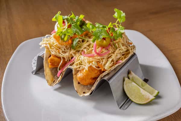 Crispy Beer Battered Fish Tacos