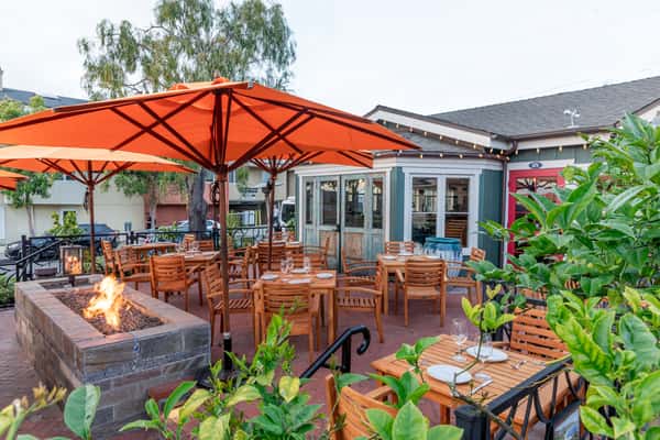 Patio area of the Sapphire