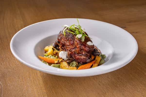 Cabernet Braised Short Rib & Herb Pappardelle Pasta