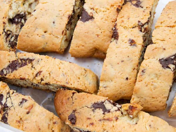 Chocolate Orange Hazelnut Biscotti