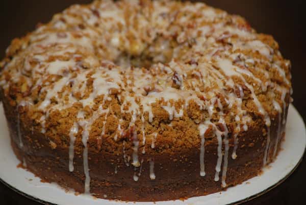 Cinnamon Streusel Coffee Cake