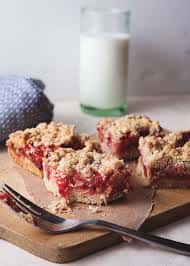Strawberry Rhubarb Bars