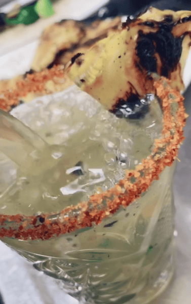 Grilled Pineapple and Jalapeno Margarita