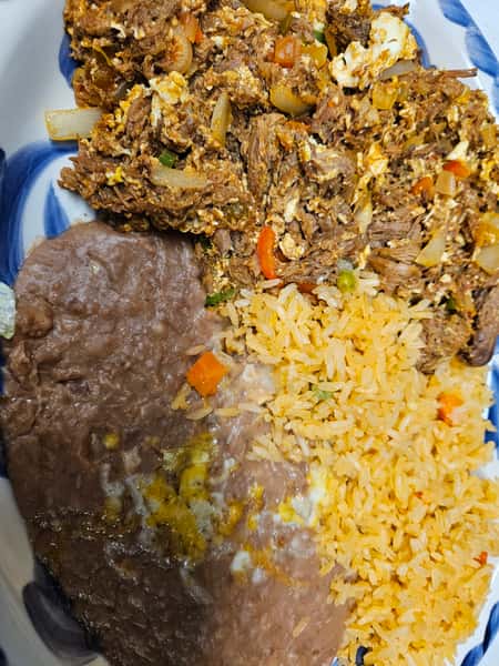 Machaca con Huevos