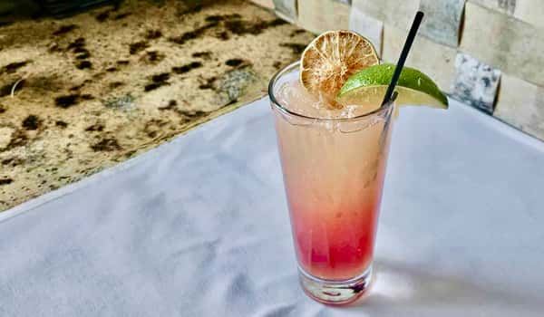 Spiced Scarlet Mocktail