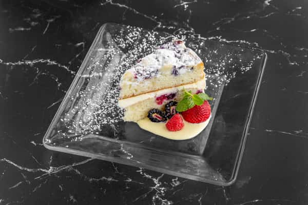 Lemon Berry Mascarpone Cake