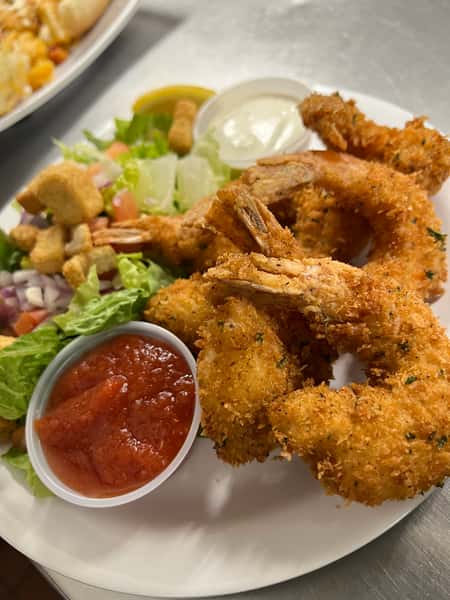 Deep Fried Jumbo Prawns