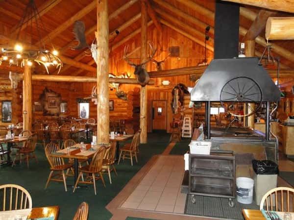 main dining area and buffet area